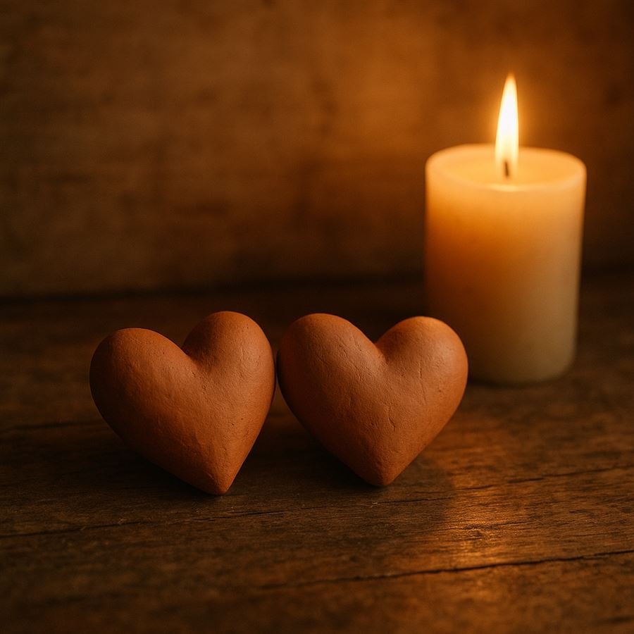 Ilustração do dia 17, O amor é paciente: cena inspirada em 1 Coríntios 13:4-7