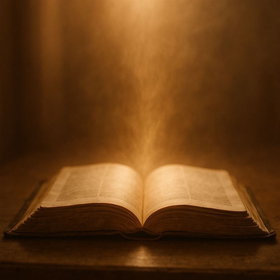 Ilustração do dia 29, Toda Escritura: cena inspirada em 2 Timóteo 3:16-17